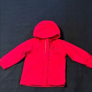 Columbia Hot Pink Hooded Shell Jacket
